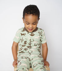 Giddyup Western Horse Bamboo Pajamas Kids Clothes: 10K