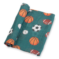 Baby Muslin Swaddle Blanket 47x47 Little Boos