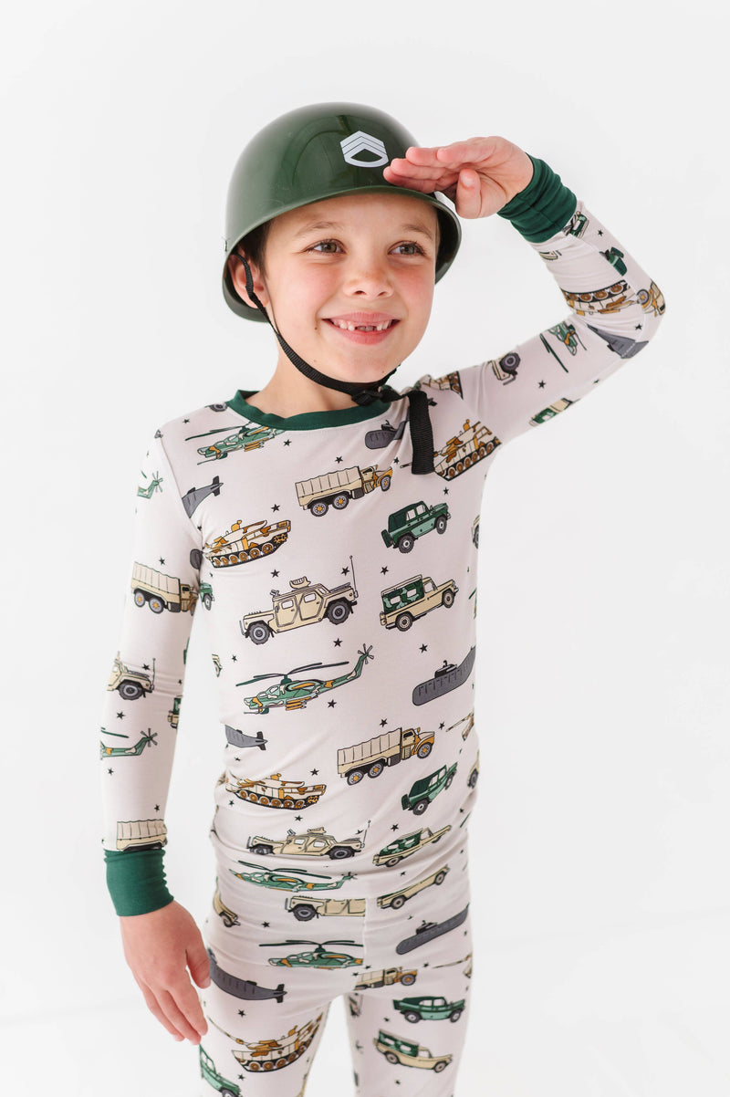 Tanks for Your Service  Kids Pajamas: 4T