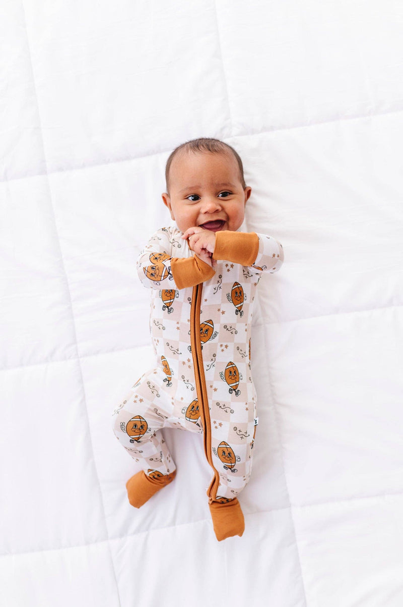 Pigskin Pals Convertible Footies: 18-24 Months