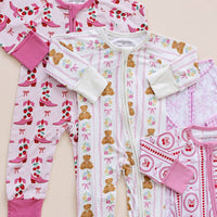 Bamboo Zip Romper | Bootsberry Cowgirl: 18-24M