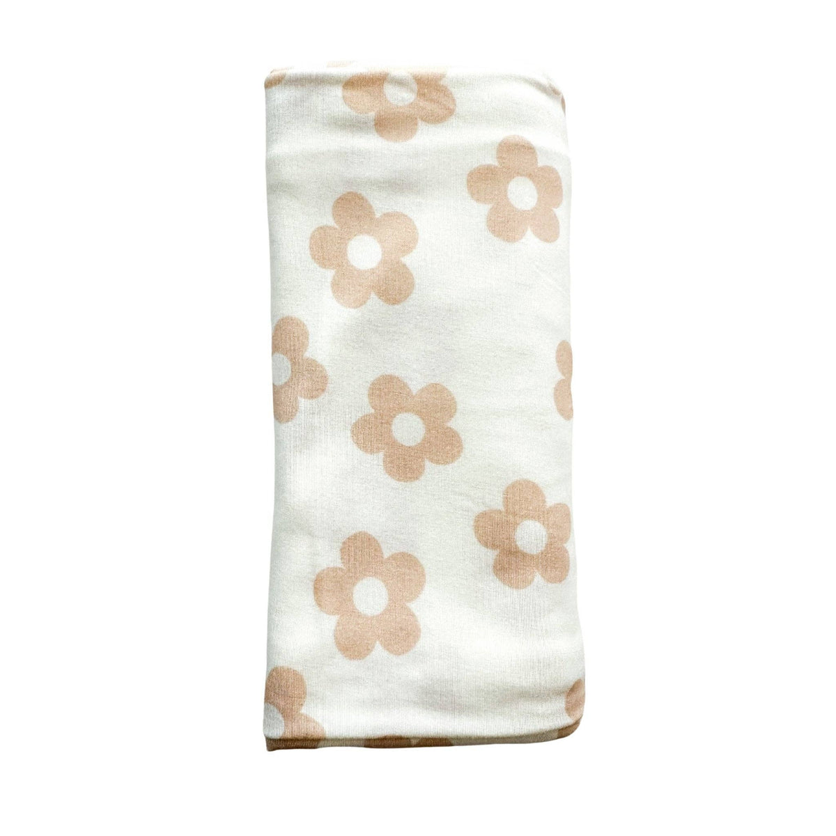 Bamboo Stretch Swaddle - Blush Daisy: Swaddle Only