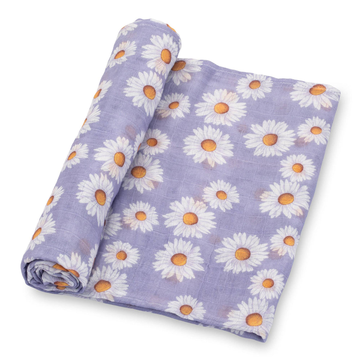 Baby Muslin Swaddle Blanket 47x47 Lazy Daisy