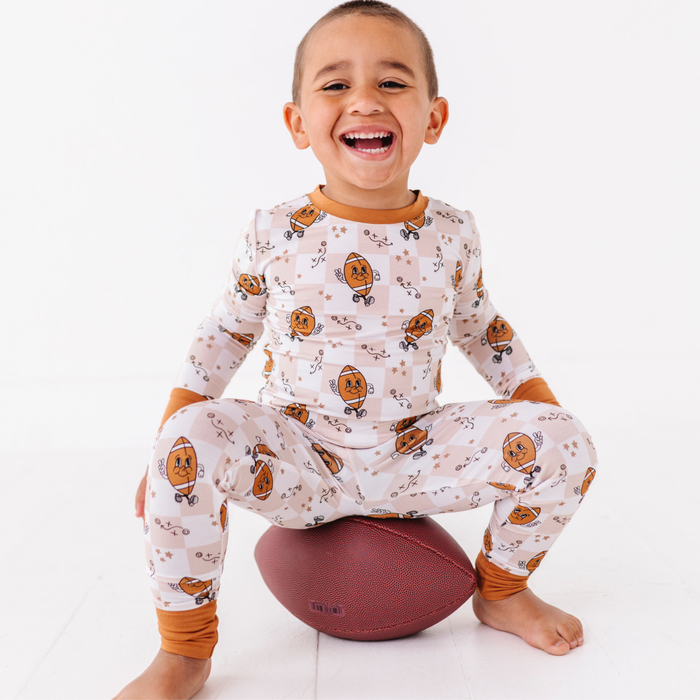 Pigskin Pals Kids Pajamas: 3T