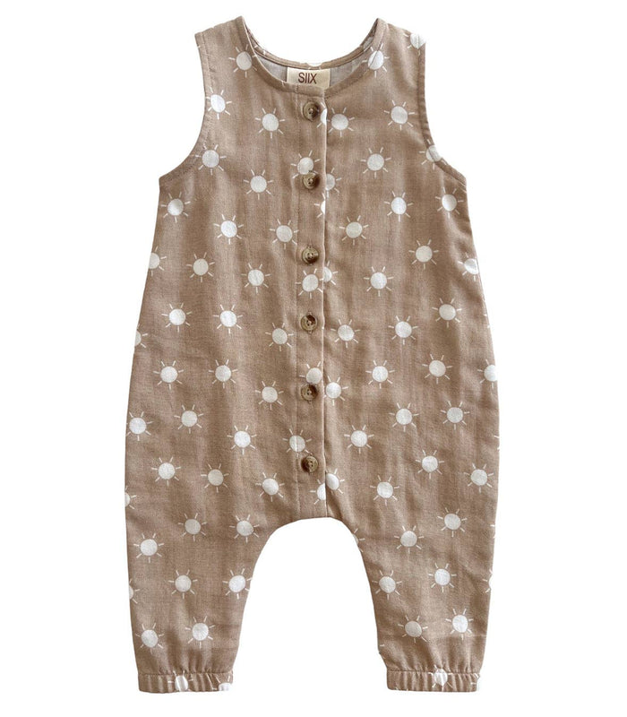 Sand Sun / Organic Bay Jumpsuit (Baby - Kids): 3-6M