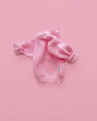 Chunky Knit Sweater | Pink: 4-5T