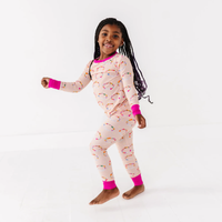 In My Bestie Era Ribbed Toddler/Big Kid Pajamas: 4T