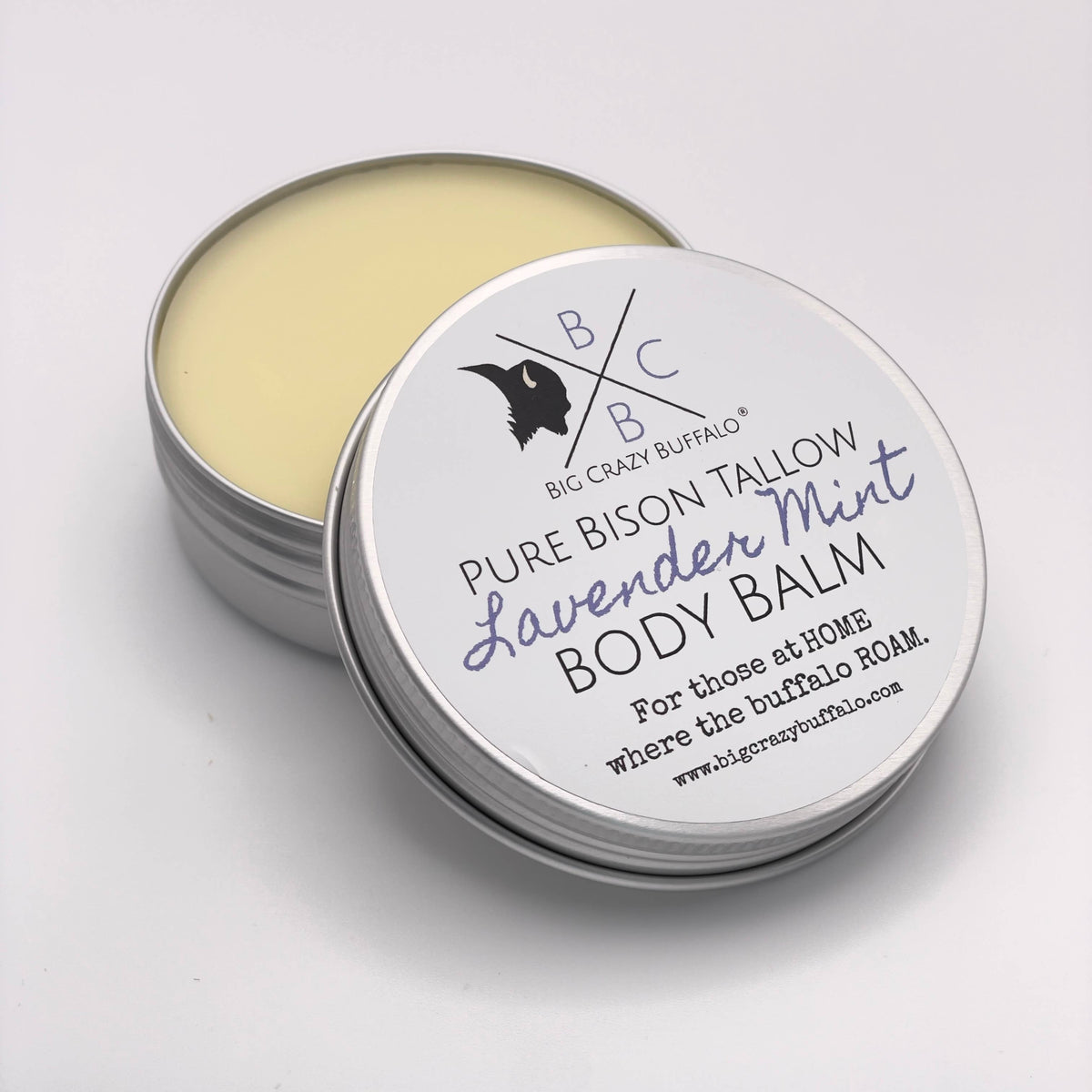 Lavender Mint Bison Tallow Body Balm - 2oz