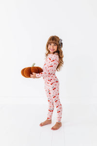 Pumpkin Cherry Kids Pajamas: 9/10Y