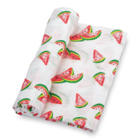 Baby Muslin Swaddle Blanket 47x47 One In A Melon