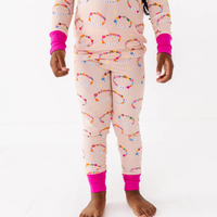 In My Bestie Era Ribbed Toddler/Big Kid Pajamas: 5/6T