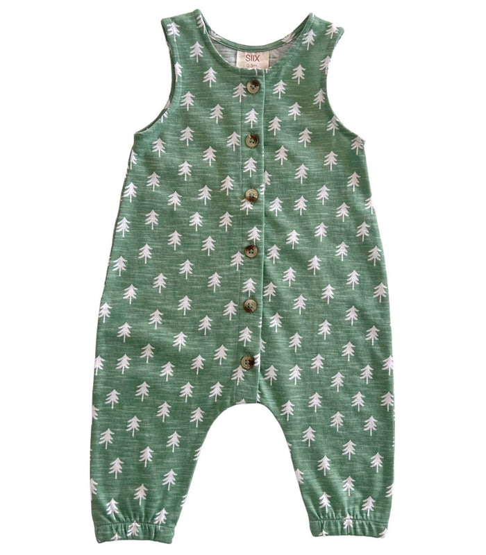 Tree / Organic Bay Jumpsuit (Baby - Kids): 0-3M