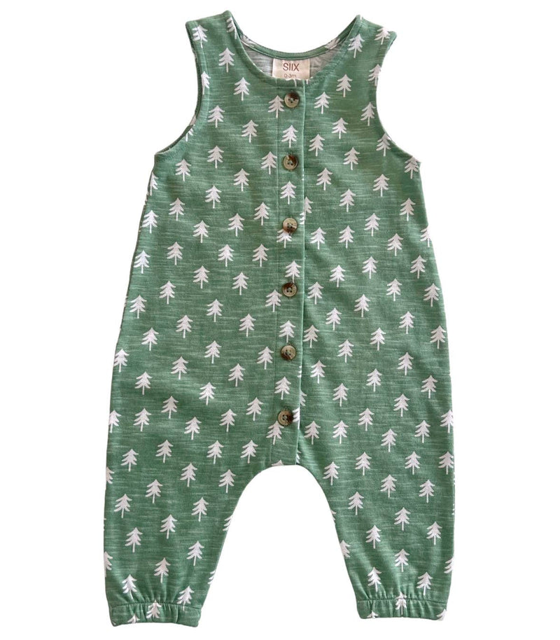 Tree / Organic Bay Jumpsuit (Baby - Kids): 6-12M