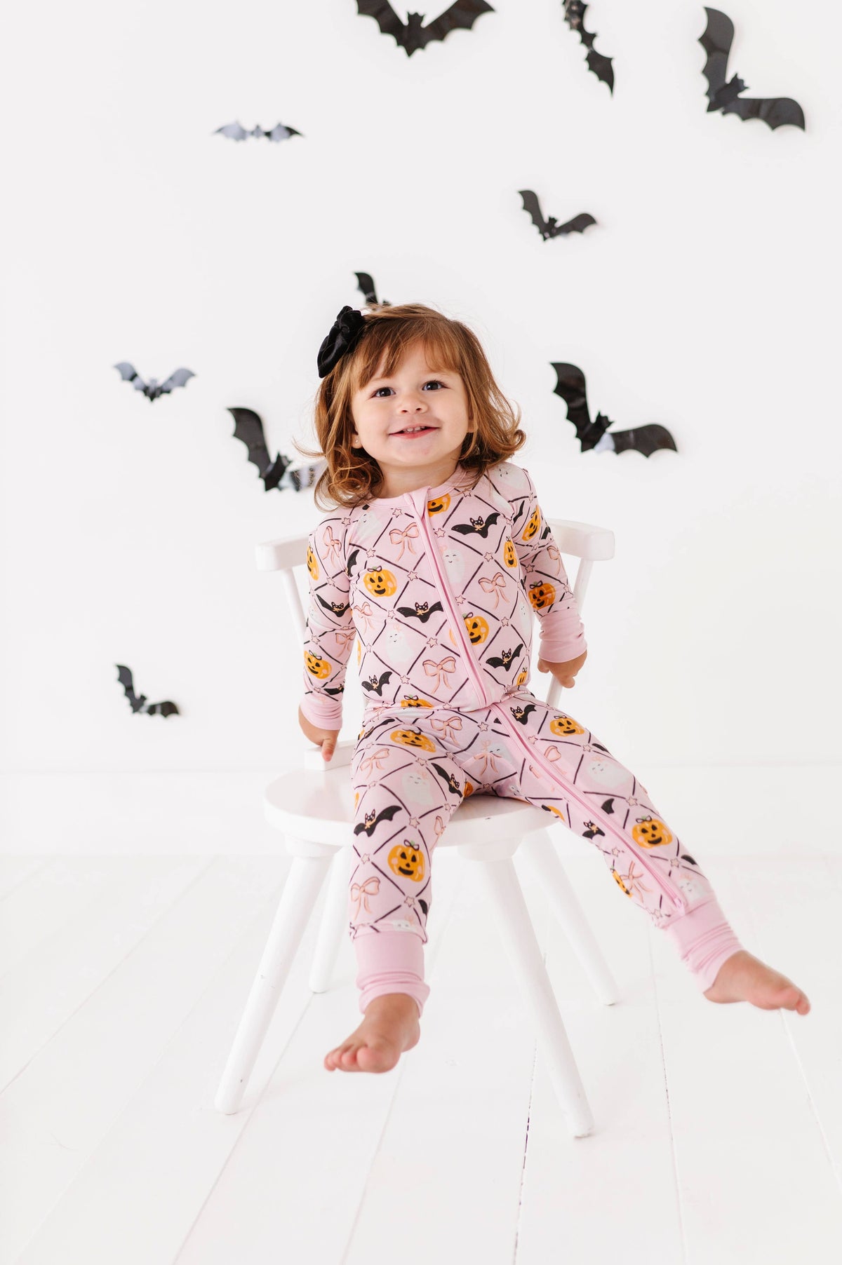 Bows & Boos Convertible Footies: 0-3 Months