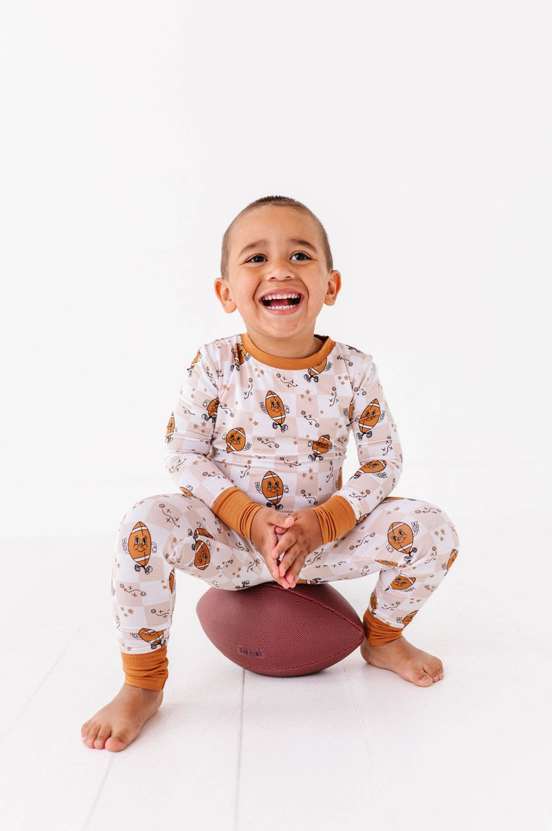 Pigskin Pals Kids Pajamas: 7/8Y