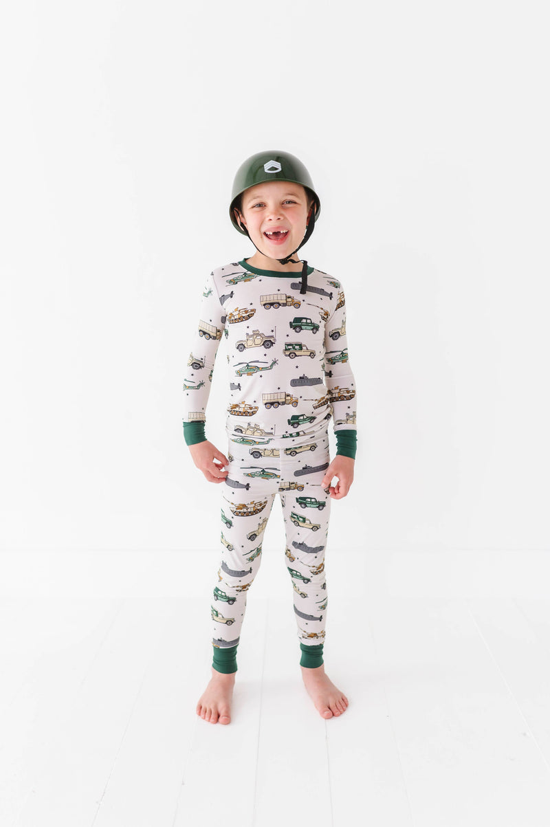 Tanks for Your Service  Kids Pajamas: 4T