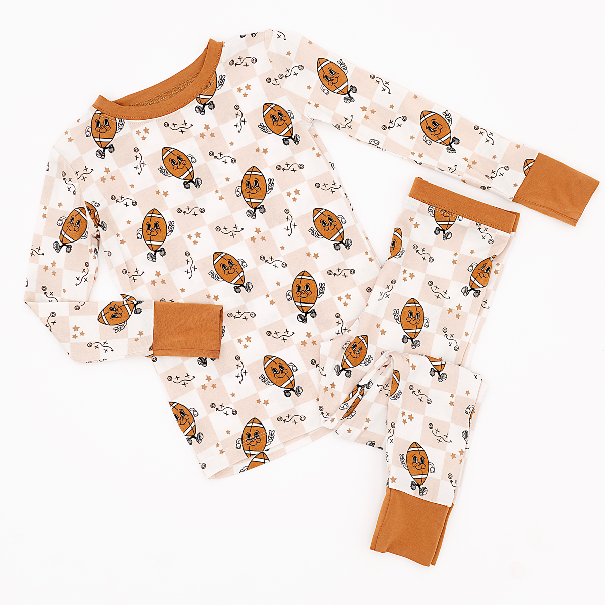 Pigskin Pals Kids Pajamas: 3T