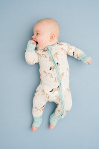 Prairie Gallop Bamboo Sleeper: 0-3M