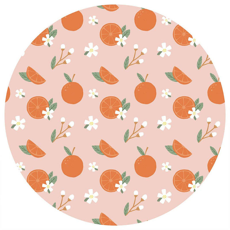Freshly Squeezed Luxury Bamboo Blanket: Orange / Small