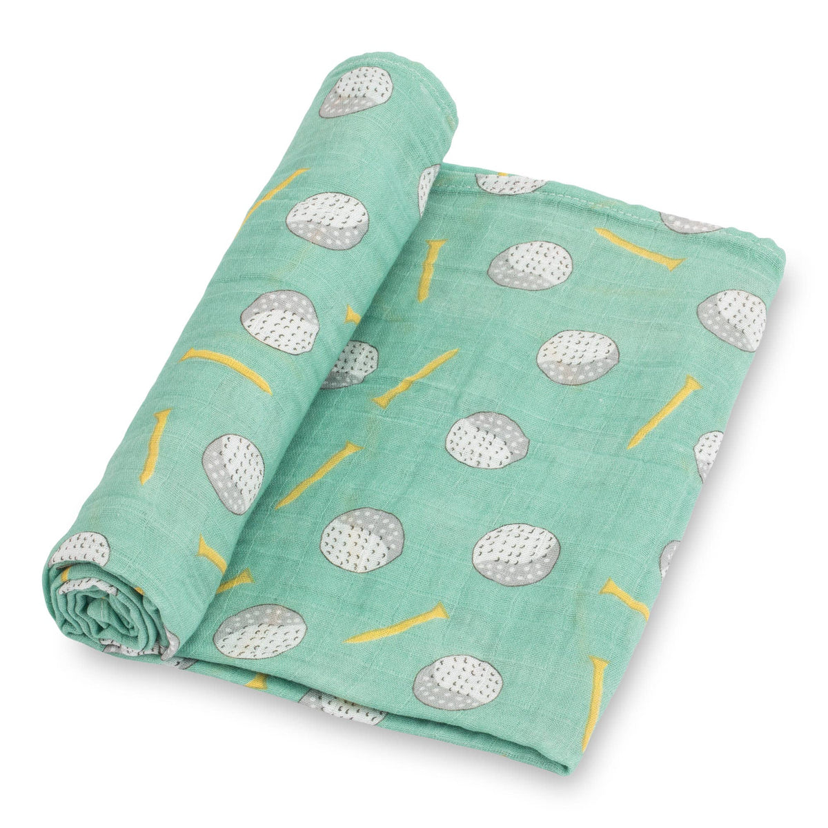 Baby Muslin Swaddle Blanket 47x47 Hole In One