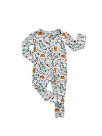 Finn Bamboo Convertible Zip Romper: 18-24