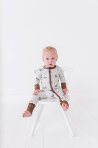 Duck, Duck Cute Ribbed Convertible Footies: 18-24 Months