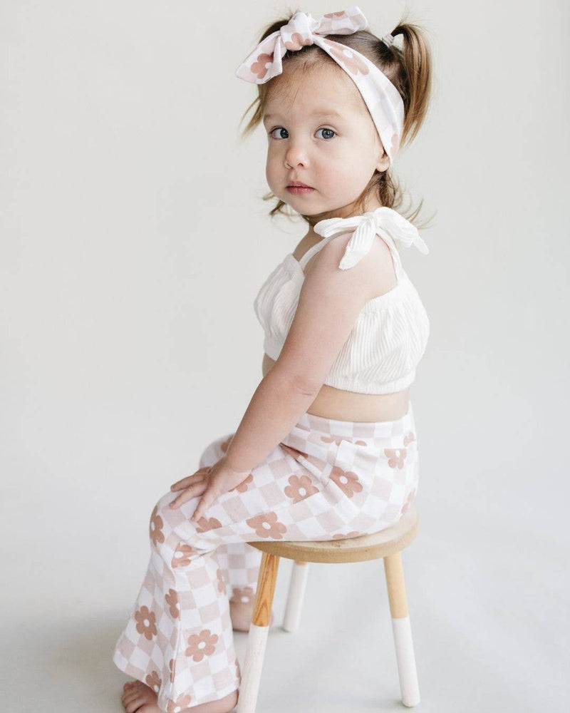 Flare Set | Latte Daisy: 2T