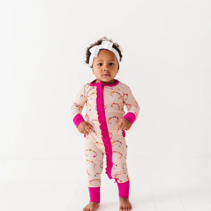 In My Bestie Era Ribbed Convertible Footies: 2T