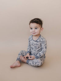 Bamboo Two Piece Set | Home Run: 2T