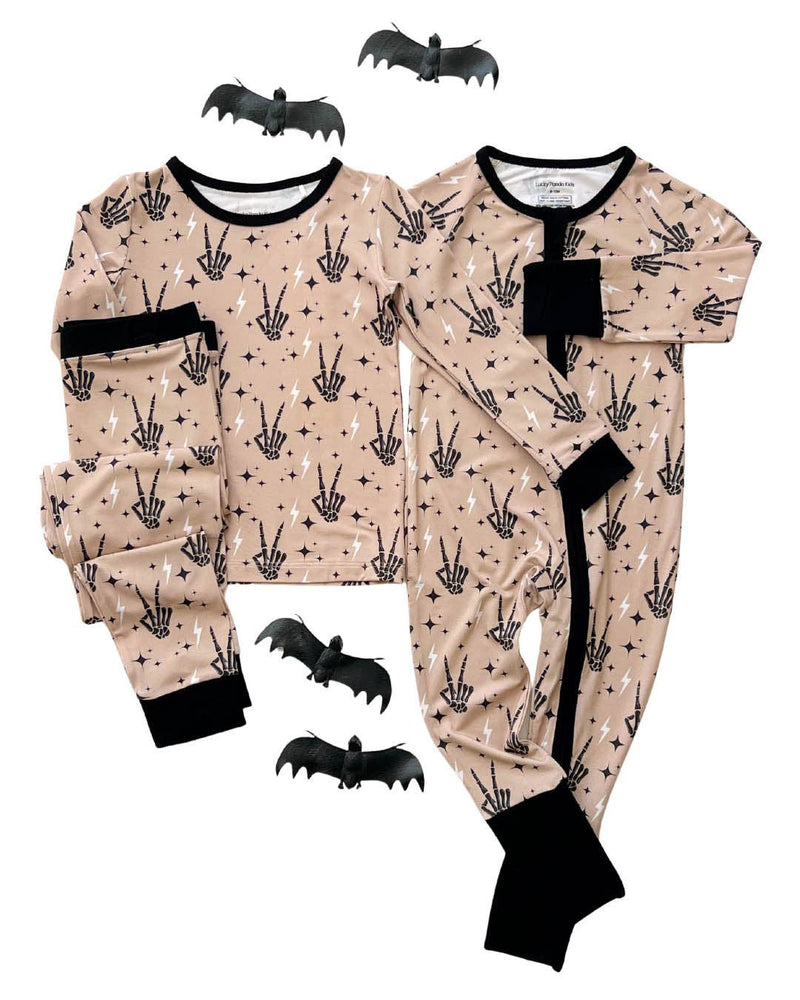 Halloween Bamboo Two Piece Set | Spooky Vibes: 3T