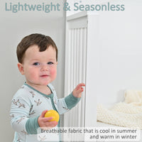 Bamboo Baby Convertible Zipper Pajama Quack Up Mallard Duck: 12-18 Months