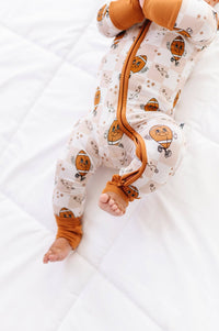 Pigskin Pals Convertible Footies: 6-12 Months