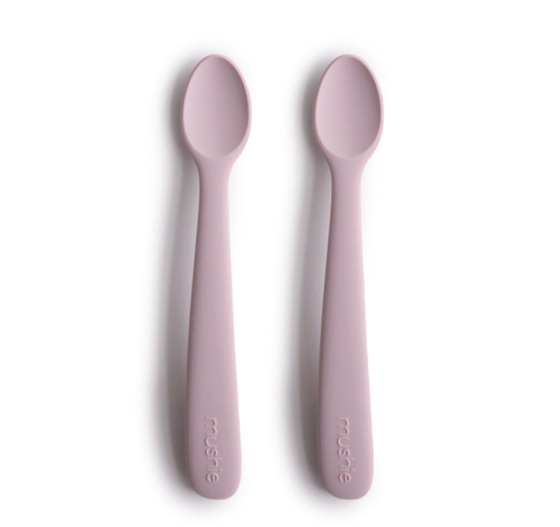 SILICONE FEEDING SPOONS || 2-Pack