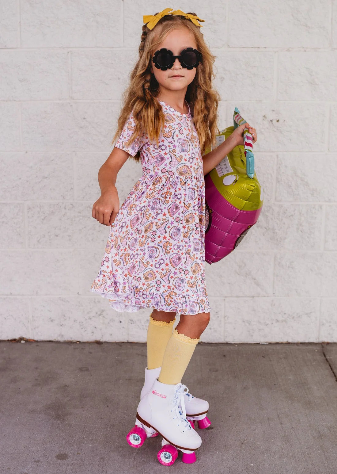 Let The Good Times Roll Ruffle Dress || x Lolo Webb