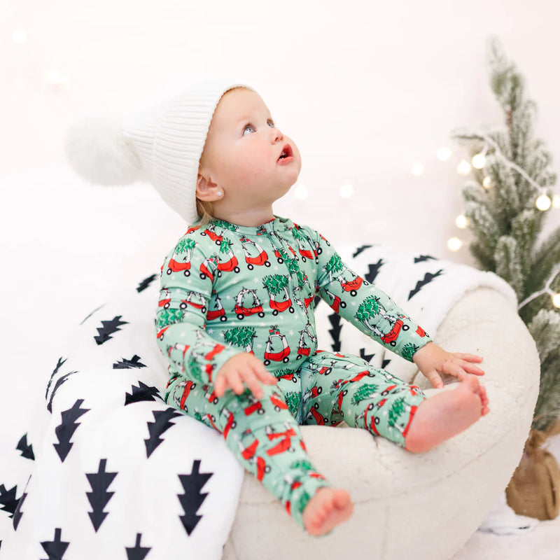 Merry Little Christmas Dream Romper || Holiday Car