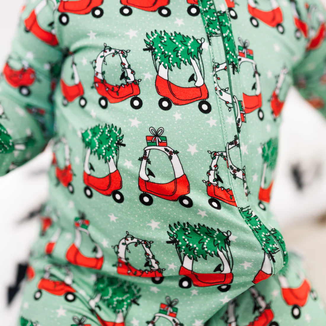 Merry Little Christmas Dream Romper || Holiday Car