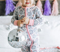 Last Disco Dream Romper || Pink