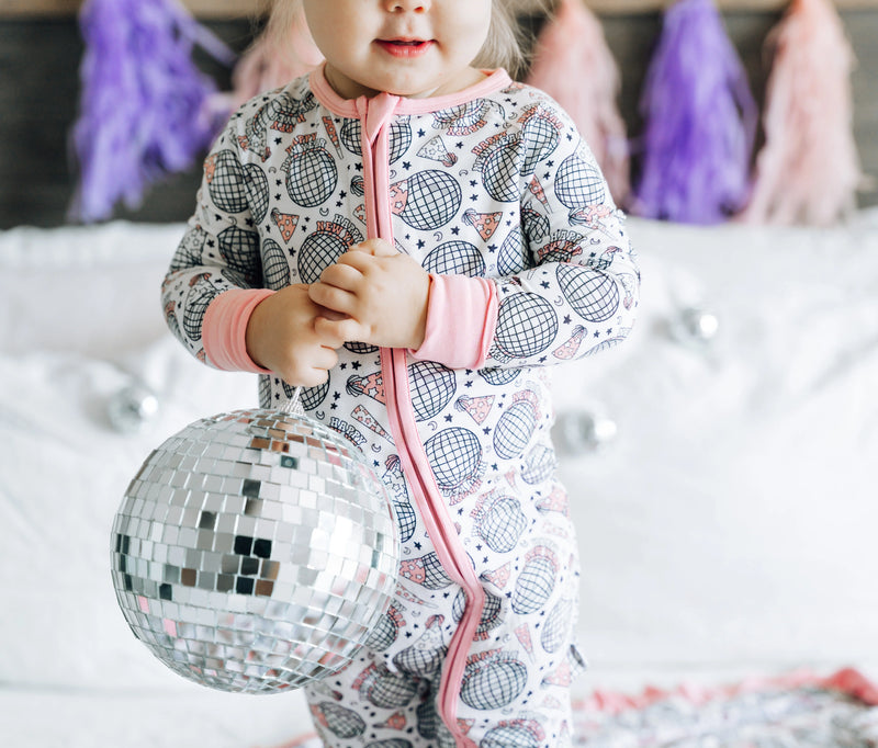 Last Disco Dream Romper || Pink