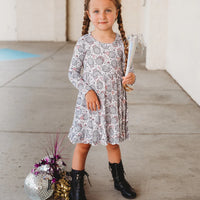 Last Disco Dream Ruffle Dress || Pink Disco