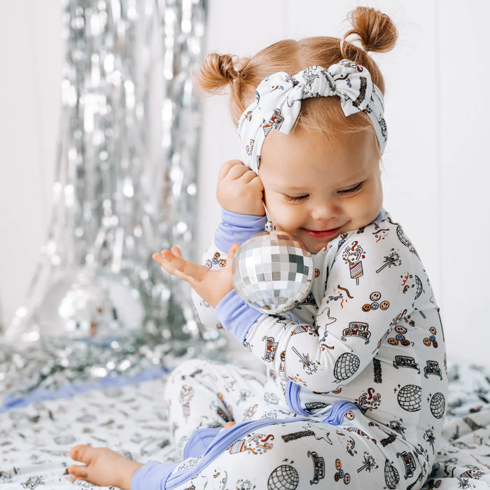 Midnight Magic Dream Romper || Periwinkle