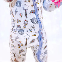 Midnight Magic Dream Romper || Periwinkle