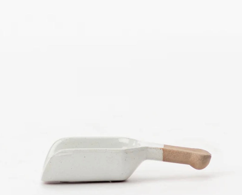Two-tone Porcelain Scoop || Set of 2