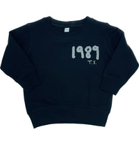 T.Swift 1989 Sweatshirt || Black - Kids + Women's