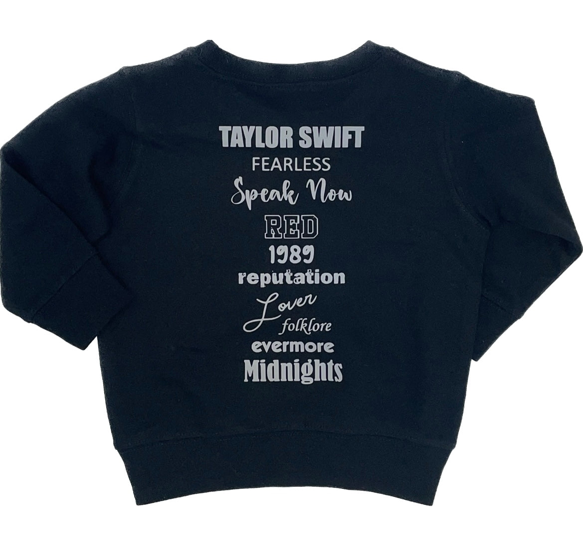 T.Swift 1989 Sweatshirt || Black - Kids + Women's