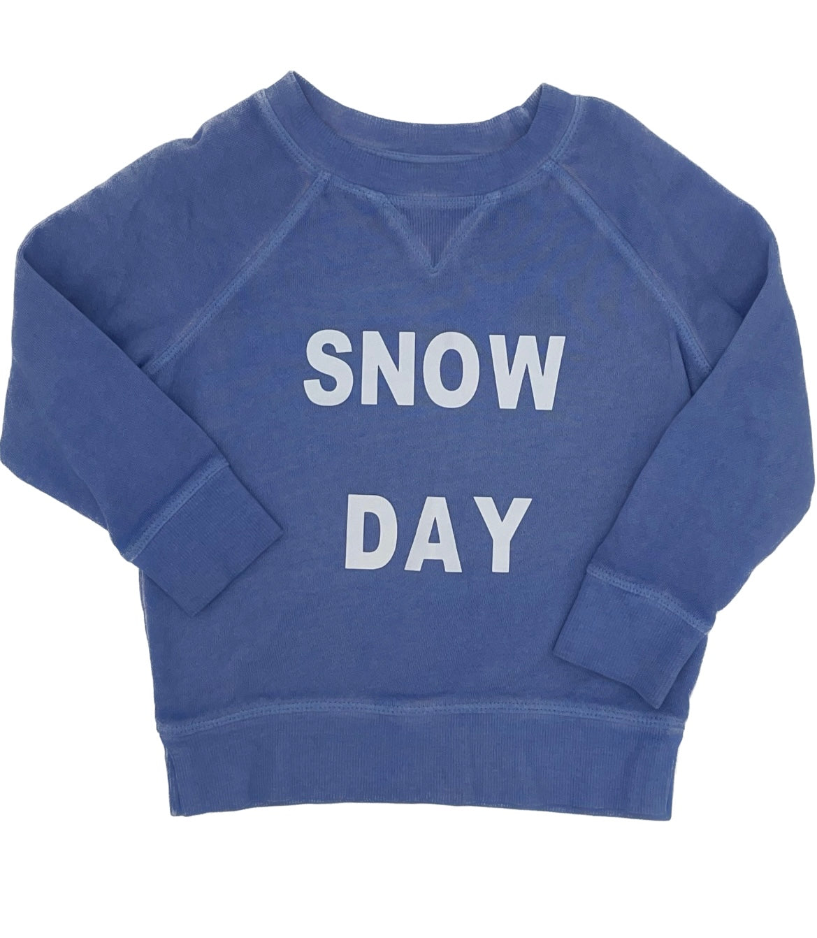 Snow Day Sweatshirt || Sky Blue