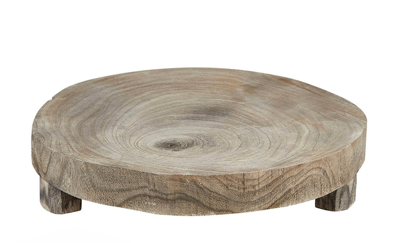 Paulownia Wood Medium Riser || Grey