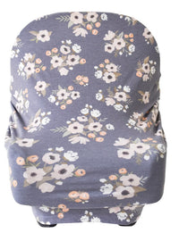 Nursing and Carseat Cover || Midnight Garden