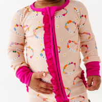 In My Bestie Era Ribbed Convertible Footies: 2T