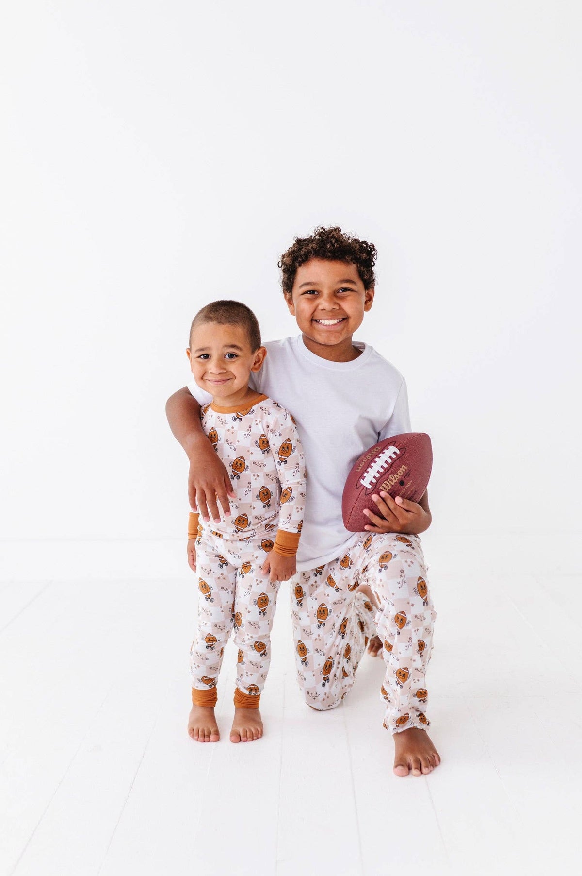 Pigskin Pals Kids Pajamas: 7/8Y