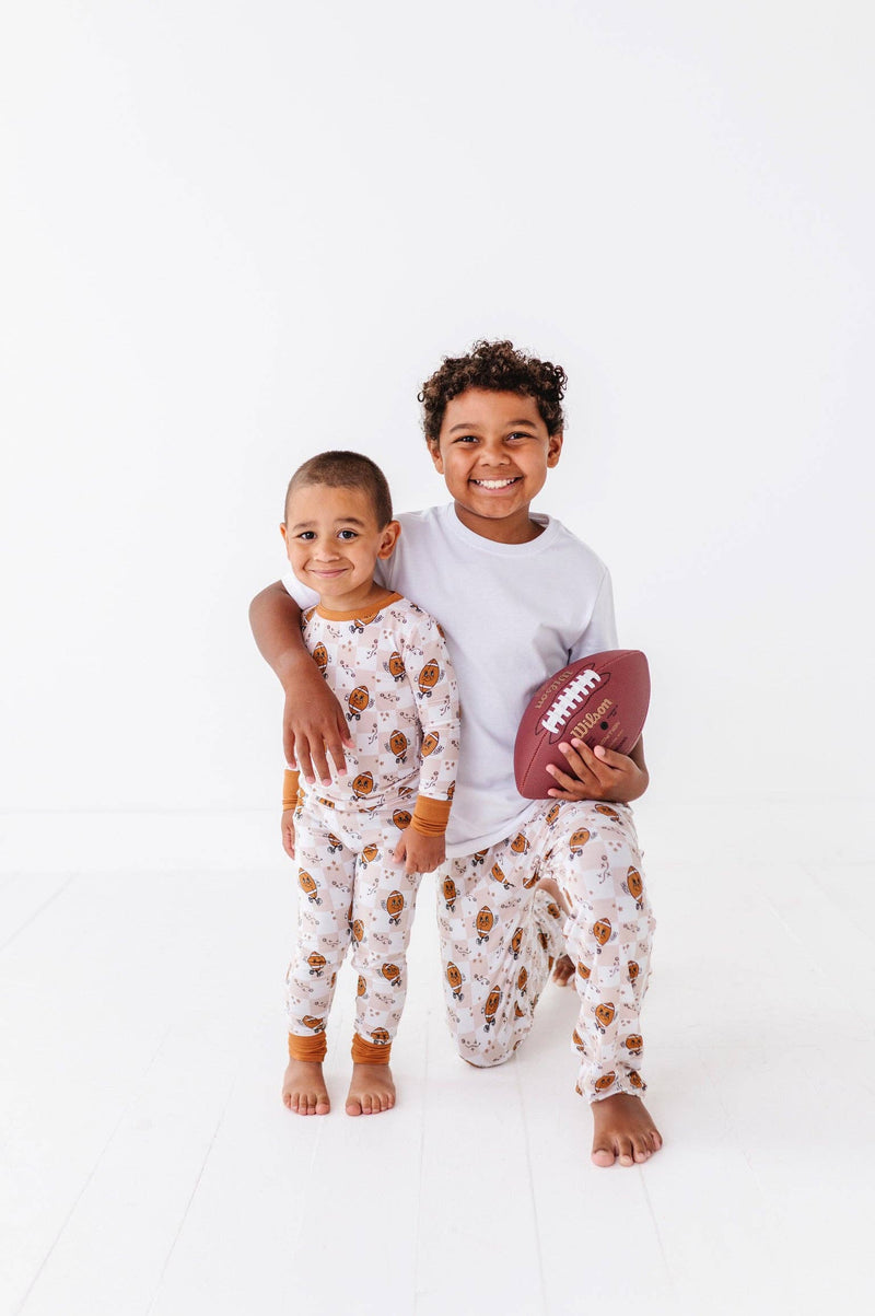 Pigskin Pals Kids Pajamas: 7/8Y